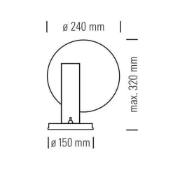 Tischleuchten^Tecnolumen De Stijl Nachttischleuchte