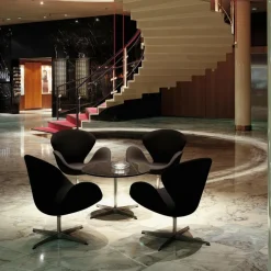 Sessel^Fritz Hansen Der Schwan™/ Swan™ Sessel Stoff