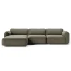 Sofas^&Tradition Develius Mellow 3-Sitzer Sofa Chaiselongue links