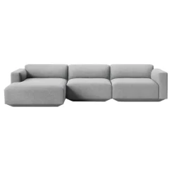 &Tradition Develius 3-Sitzer Sofa Chaiselongue links| Sofas