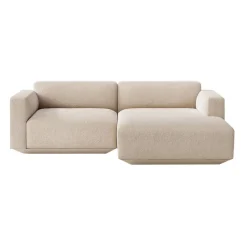 Sofas^&Tradition Develius 2-Sitzer Sofa Chaiselongue rechts
