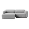 &Tradition Develius 2-Sitzer Sofa mit Chaiselongue links| Sofas