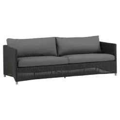 Cane-Line Diamond 3-Sitzer Gartensofa| Outdoor-Sofas & Sessel