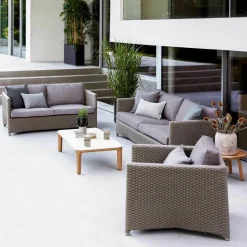 Cane-Line Diamond 2-Sitzer Gartensofa| Outdoor-Sofas & Sessel