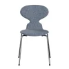 Stühle^Fritz Hansen Die Ameise™ Stuhl Vorne gepolstert Gestell verchromt