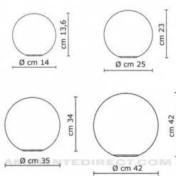 Artemide Dioscuri Tischleuchte| Tischleuchten