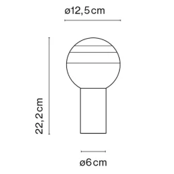 Marset Dipping Light LED Tischleuchte mit Akku| Tischleuchten