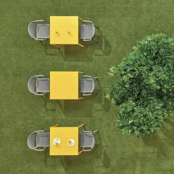 Gartenstühle^Pedrali Dome 266 Gartenarmlehnstuhl