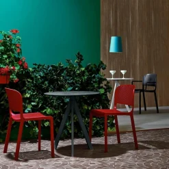 Gartenstühle^Pedrali Dome 266 Gartenarmlehnstuhl