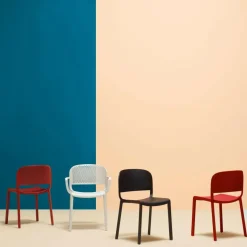 Gartenstühle^Pedrali Dome 266 Gartenarmlehnstuhl