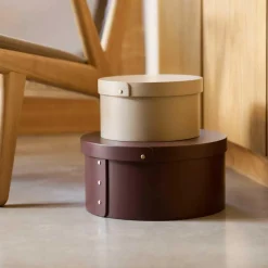 FDB Møbler Drejø Aufbewahrungsbox Ø 42cm| Aufbewahrungsboxen