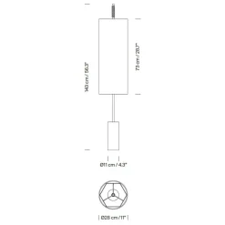 Santa & Cole Dórica Stehleuchte| Stehleuchten