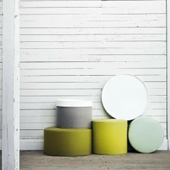 Poufs^Softline Drum Hocker / Beistelltisch M