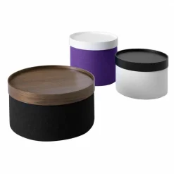 Poufs^Softline Drum Hocker / Beistelltisch M