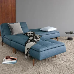 Innovation Living Dublexo Styletto Schlafsofa Holz dunkel 210x91cm| Sofas|Schlafsofas