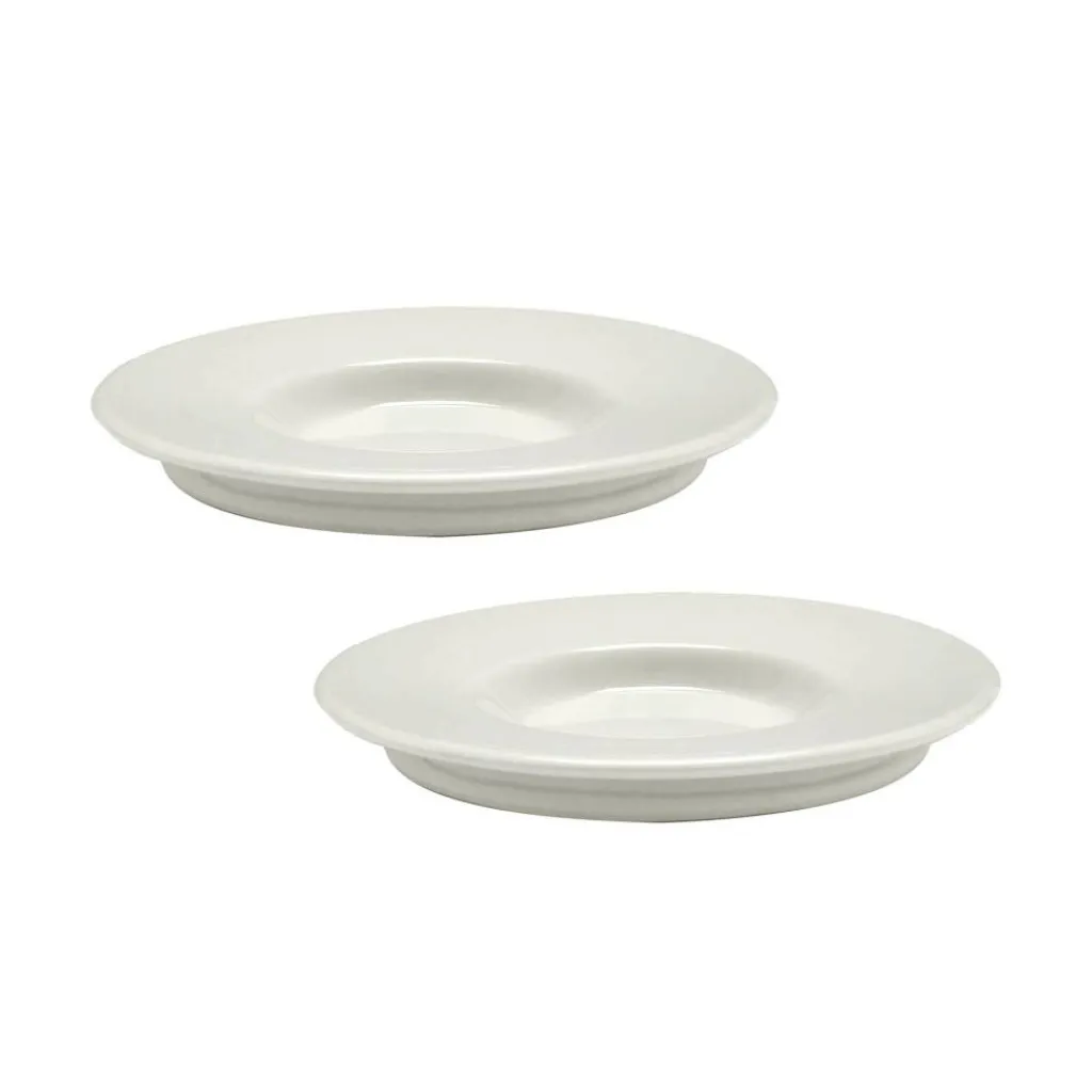 Serax Dune Alabaster Untertasse für Espressotasse 2er Set| Geschirr