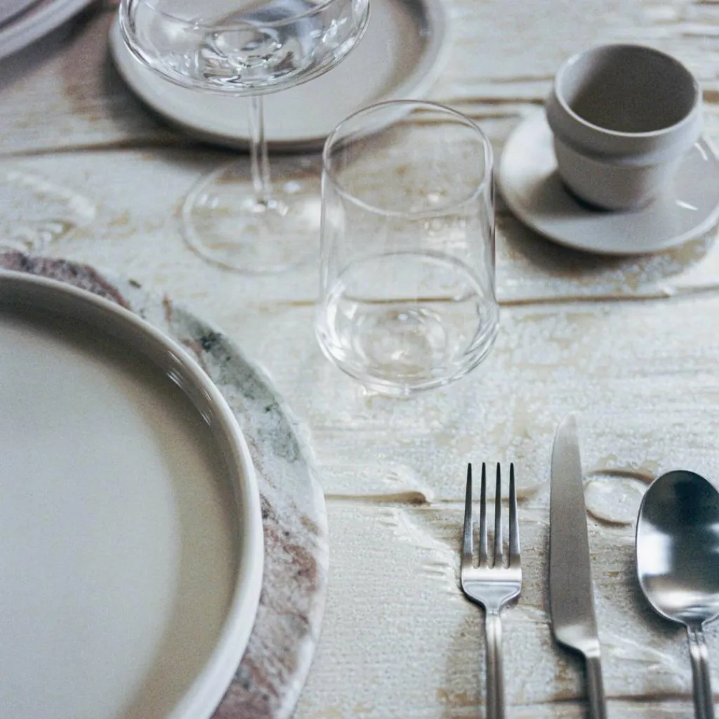 Serax Dune Alabaster Untertasse für Espressotasse 2er Set| Geschirr