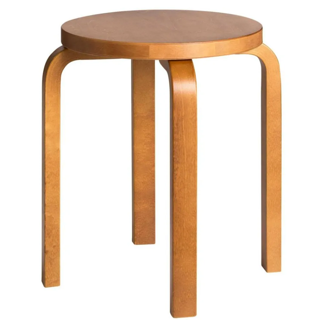 Artek E60 Hocker Gestell gebeizt| Hocker