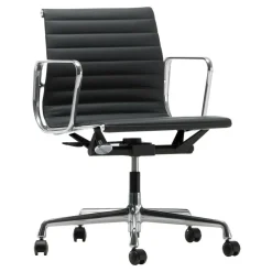 Vitra EA 117 Alu Chair Bürostuhl poliert Leder| Bürostühle