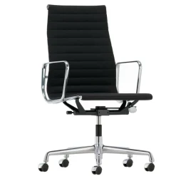 Bürostühle^Vitra EA 119 Aluminium Chair Bürostuhl Stoff Gestell verchromt