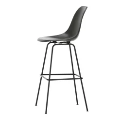 Barhocker^Vitra Eames Fiberglass Barstuhl hoch basic dark