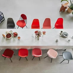 Stühle^Vitra Eames Fiberglass Side Chair DSW Ahorn schwarz