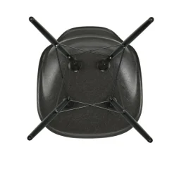 Stühle^Vitra Eames Fiberglass Side Chair DSW Ahorn schwarz