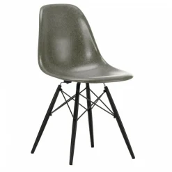 Stühle^Vitra Eames Fiberglass Side Chair DSW Ahorn schwarz
