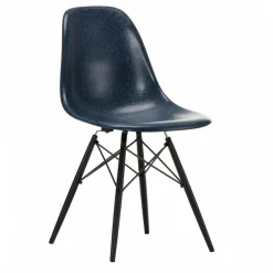 Stühle^Vitra Eames Fiberglass Side Chair DSW Ahorn schwarz