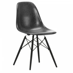 Stühle^Vitra Eames Fiberglass Side Chair DSW Ahorn schwarz