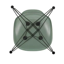 Vitra Eames Fiberglass Side Chair DSR schwarz| Stühle