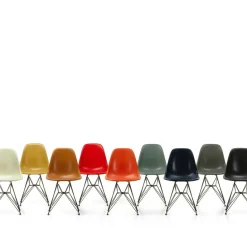 Vitra Eames Fiberglass Side Chair DSR schwarz| Stühle
