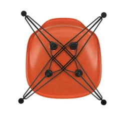 Vitra Eames Fiberglass Side Chair DSR schwarz| Stühle