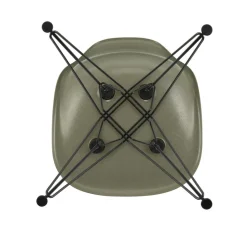 Vitra Eames Fiberglass Side Chair DSR schwarz| Stühle