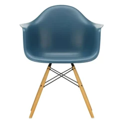 Stühle^Vitra Eames Plastic Armchair DAW RE Ahorn gelblich
