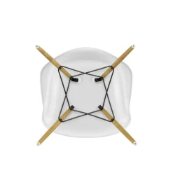 Stühle^Vitra Eames Plastic Armchair DAW RE Ahorn gelblich