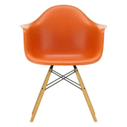 Stühle^Vitra Eames Plastic Armchair DAW RE Ahorn gelblich