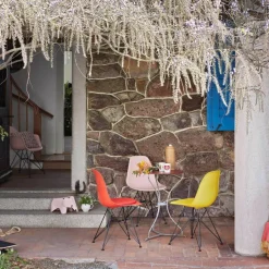 Stühle^Vitra Eames Plastic Armchair DAR Gestell schwarz