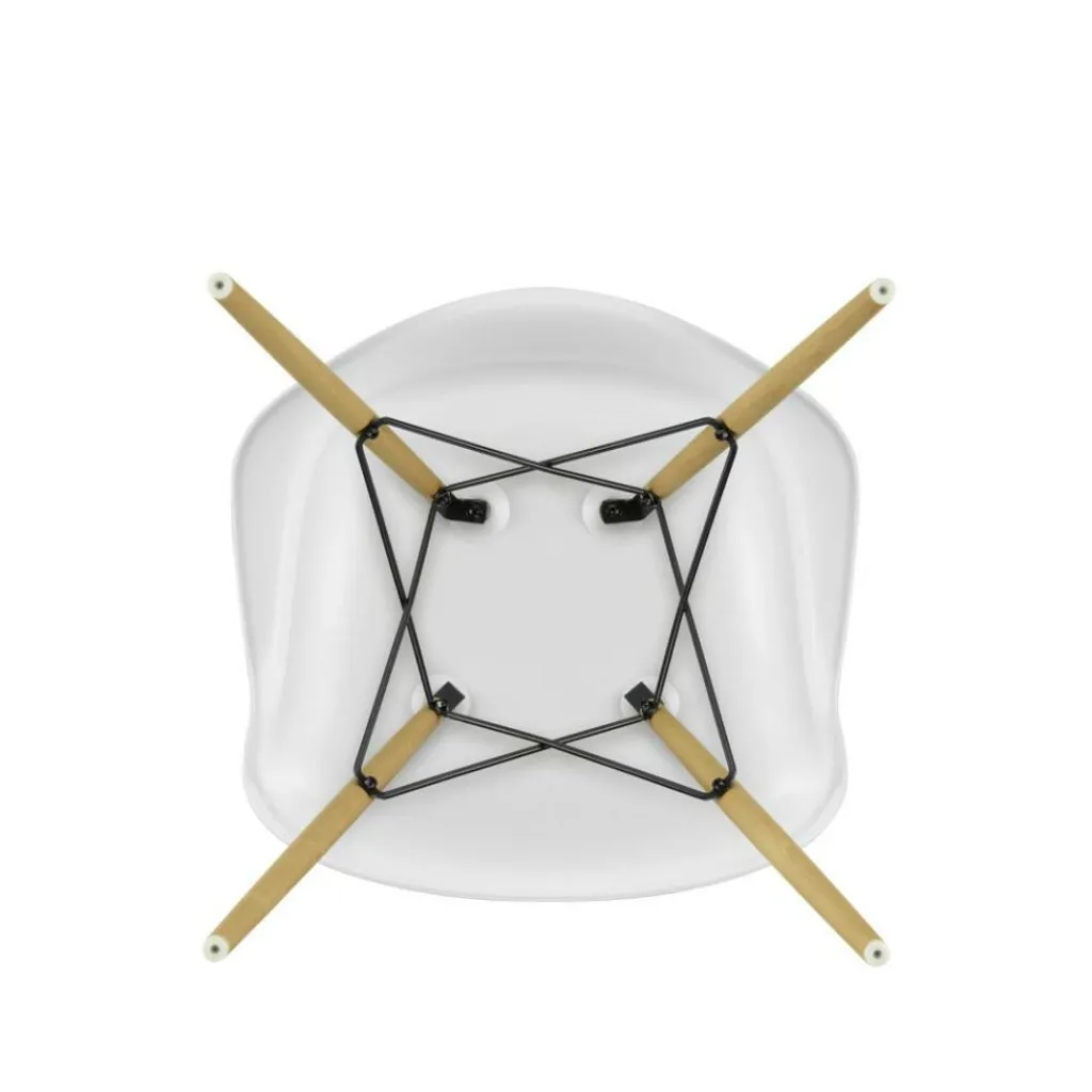 Stühle^Vitra Eames Plastic Armchair DAW RE Gestell Esche
