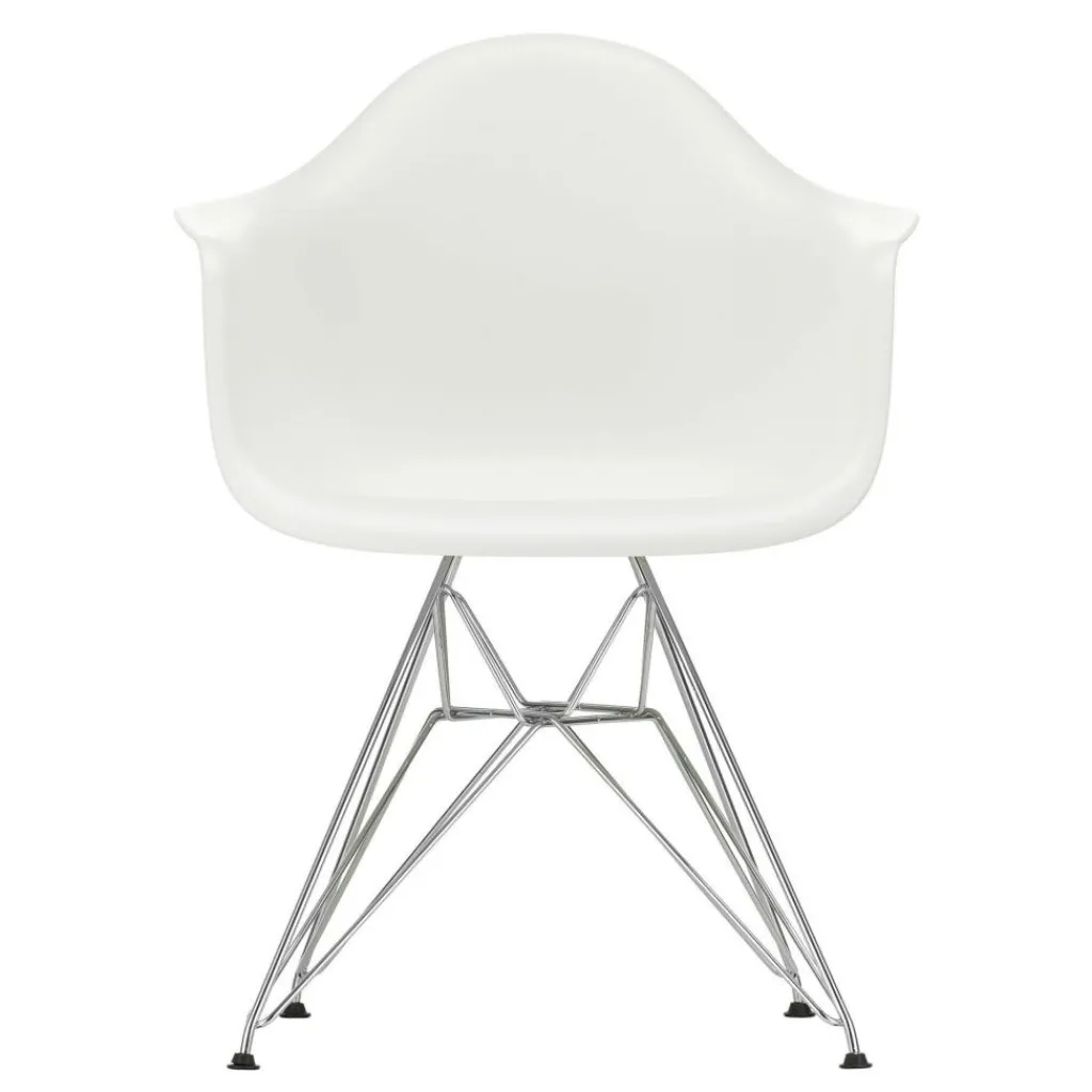 Stühle^Vitra Eames Plastic Armchair DAR Gestell verchromt