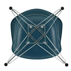 Vitra Eames Plastic Armchair DAR RE Gestell verchromt| Stühle