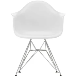 Vitra Eames Plastic Armchair DAR RE Gestell verchromt| Stühle
