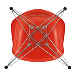 Vitra Eames Plastic Armchair DAR RE Gestell verchromt| Stühle