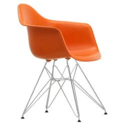 Vitra Eames Plastic Armchair DAR RE Gestell verchromt| Stühle