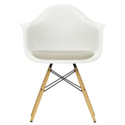 Vitra Eames Plastic Armchair DAW gepolstert Gestell Esche| Stühle