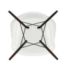 Stühle^Vitra Eames Plastic Armchair DAW Gestell Ahorn dunkel