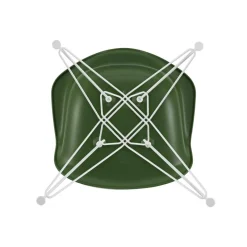 Vitra Eames Plastic Armchair DAR RE Gestell weiß| Stühle