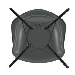 Vitra Eames Plastic Armchair DAW RE Ahorn schwarz| Stühle
