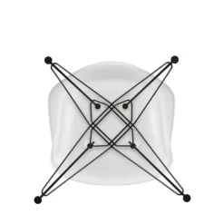 Vitra Eames Plastic Armchair DAR RE Gestell schwarz| Stühle