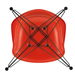 Vitra Eames Plastic Armchair DAR RE Gestell schwarz| Stühle